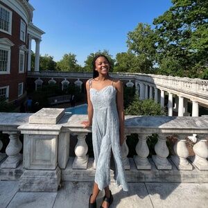 Lulu’s Light Blue Textured Dress - New With Tags